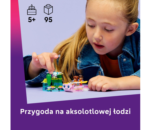 LEGO FRIENDS 42681 Przygoda na aksolotlowej łodzi - 1473460 - zdjęcie 4